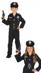 Fiestas Guirca  Dětský kostým Policie - Velikost 3-4