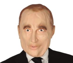 Fiestas Guirca  Maska Putin