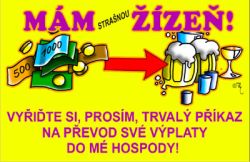 Průkaz Mám strašnou žízeň