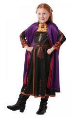 Rubies Costume  Dětský kostým Anna Frozen II - Pro věk (roků) 9-10
