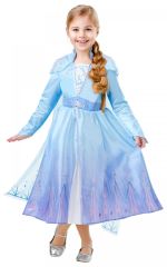 Rubies Costume  Dětský kostým Elsa Deluxe - Pro věk (roků) 7-8