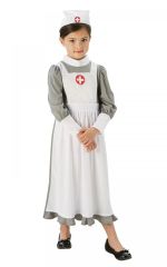 Rubies Costume  Dětský kostým Sestřička z první světové války - Pro věk (roků) 5-6