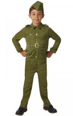 Rubies Costume  Dětský kostým Voják z druhé světové války - Pro věk (roků) 3-4