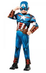 Rubies Costume  Dětský kostým Captain America deluxe - Pro věk (roků) 5-6