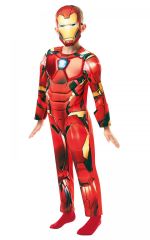 Rubies Costume  Dětský kostým Iron Man deluxe - Pro věk (roků) 9-10