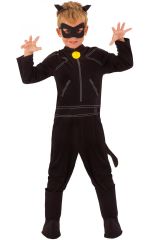 Rubies Costume  Dětský kostým Černý kocour - Pro věk (roků) 7-8