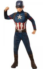 Rubies Costume  Dětský kostým Captain America Avengers Endgame - Pro věk (roků) 8-10