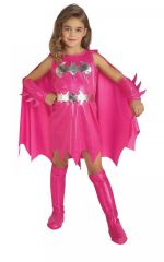 Rubies Costume  Dětský kostým Pink Batgirl - Pro věk (roků) 3-4