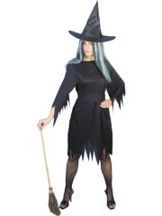 Smiffys  Kostým Černá čarodějnice - Velikost S 36-38