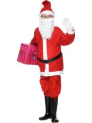 Smiffys  Dětský kostým Santa - Pro věk (roků) 4-6