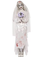 Smiffys  Kostým Zombie nevěsta - Velikost S 36-38