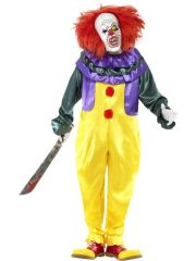 Smiffys  Kostým Hororový klaun Halloween - Velikost M 48-50