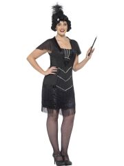 Smiffys  Kostým Flapper - Velikost L 44-46