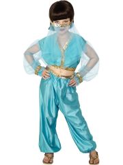 Smiffys  Dětský kostým Arabská princezna - Pro věk (roků) 7-9