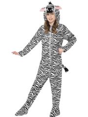 Smiffys  Dětský kostým Zebra - Pro věk (roků) 4-6