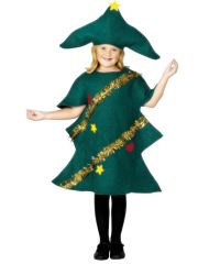 Smiffys  Dětský kostým Vánoční stromeček - Pro věk (roků) 10-12