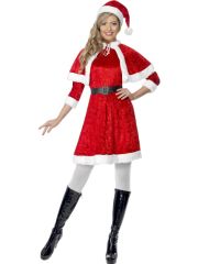 Smiffys  Kostým Miss Santa - Velikost S 36-38