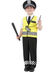 Smiffys  Dětský kostým Policajt - Pro věk (roků) 4-6