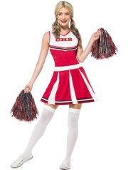 Smiffys  Kostým Cheerleader - Velikost S 36-38