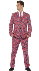 Smiffys  Kostým Británie oblek - Velikost M 48-50