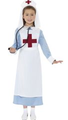 Smiffys  Dětský kostým Zdravotní sestřička - Pro věk (roků) 4-6