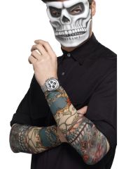 Rukávy s tetováním Den mrtvých