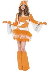 Kostým Sexy rybka Klaun - Velikost L 44-46