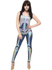 Smiffys  Kostým Sexy kostra - Velikost XS 32-34