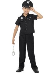 Smiffys  Dětský kostým Policajt - Pro věk (roků) 4-6