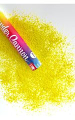 Smiffys  Vystřelovací konfety pudrová barva, žlutá 1 ks