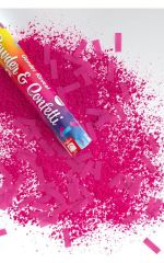 Smiffys  Vystřelovací konfety s pudrovou barvou, růžo- 1 ks
