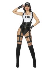 Smiffys  Kostým Sexy FBI - Velikost XS 32-34
