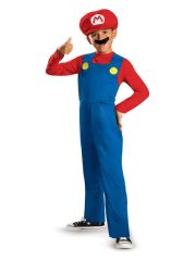 Dětský kostým Super Mario Mario - Pro věk (roků) 4-6