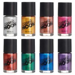 Metalický lak na nehty 14 ml - Barva Růžovozlatá