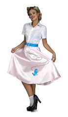 Kostým Pink lady růžová - Velikost M/L 42-44