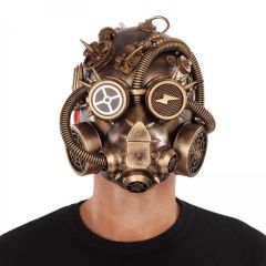 My Other Me  Maska Steampunk celohlavová