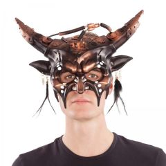 My Other Me  Maska Steampunk s rohy