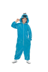My Other Me  Dětský kostým Cookie Monster - Pro věk (roků) 7-9