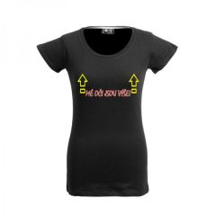 Tričko Mé oči jsou výše - Velikost XXL