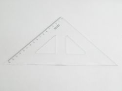 Koh-i-noor  trojúhelník 744157 45/177 KTR pro leváky