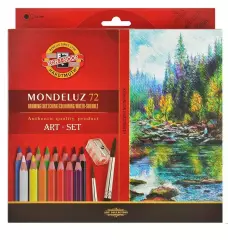 Akvarelové pastelky Koh-i-noor Mondeluz 3714  72 ks