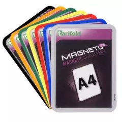 Tarifold  Prezentační kapsa Magneto Solo, stříbrná, magnetická, A4, TARIFOLD ,balení 2 ks