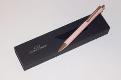 Kuličkové pero CONCORDE Havana, 1,0mm, krabička, růžové tělo