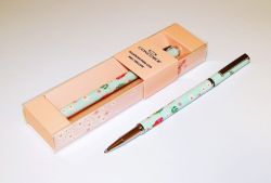 Kuličkové pero CONCORDE Livia, 1,0mm, krabička, zelené tělo s motýli