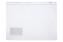 Složka se zipem 33x24 cm - Transparentní  /W034085/