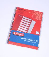 Herlitz  Rozdružovač A4 1 - 10  / 10841252
