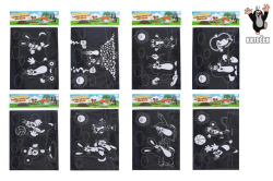 UNIPAP  Vyškrabovací obrázek Krtek 19x26cm / W014495