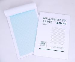 papírny Brno  Papír A4/50 milimetrový v bloku
