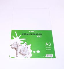 Karton kreslící A3/180g /bal.10 ks /