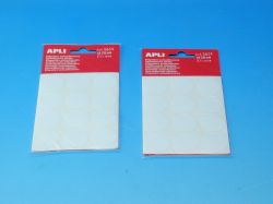 Etikety APLI pr.25mm bílé (2664)